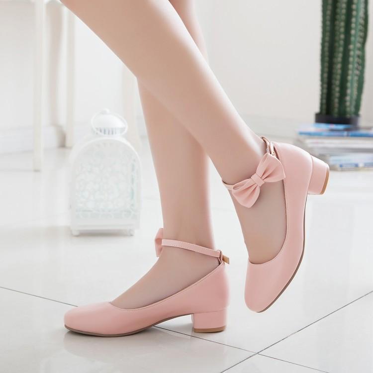 Beige Girls Choir White Leather Shoes Small Size Women's Shoes