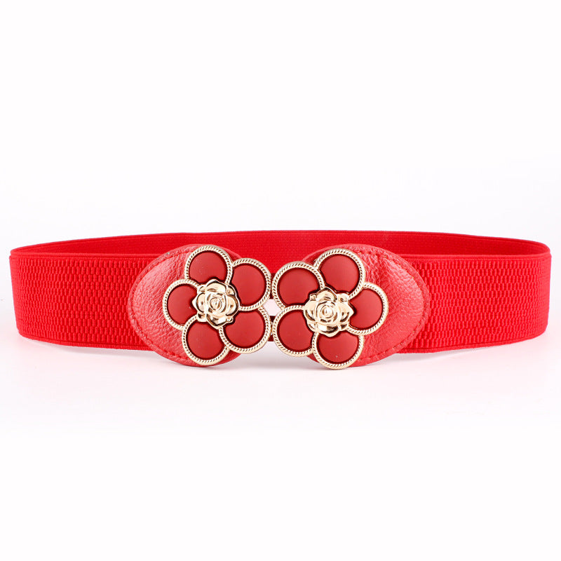 Women's versatile elastic waistband