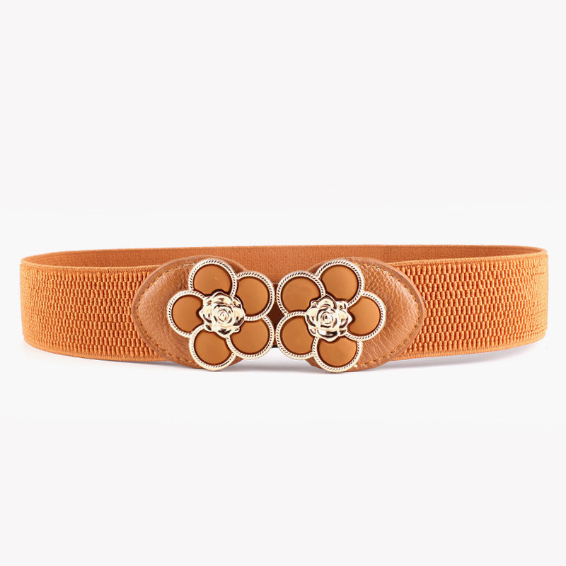 Women's versatile elastic waistband