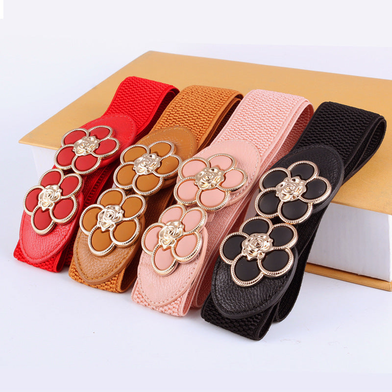 Women's versatile elastic waistband