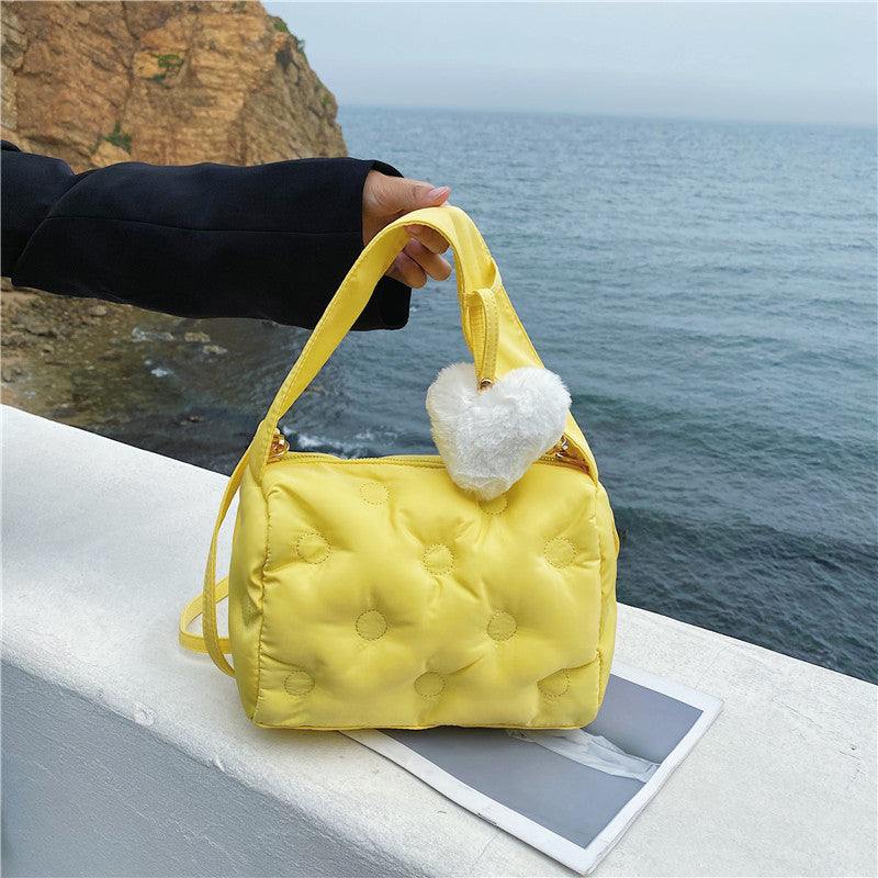Fashion Portable Pleated One Shoulder Armpit Bag
