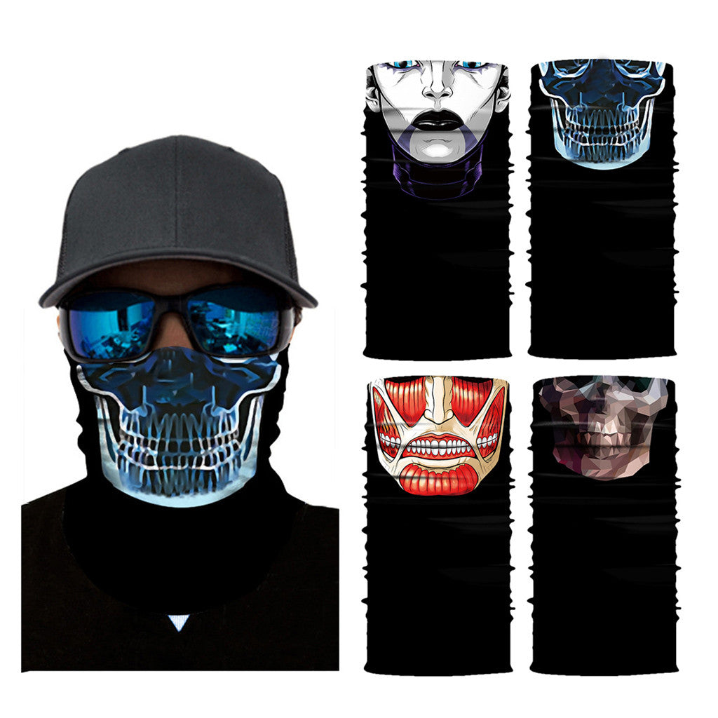 Skull Clown Bandana