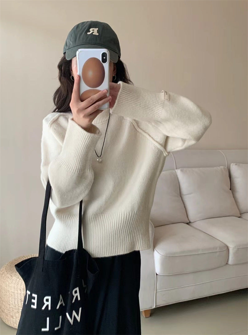 Japanese-style Retro Sweater Women's Autumn And Winter New Loose