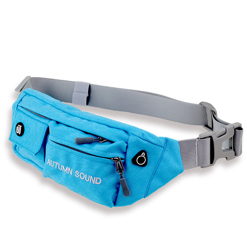 Nylon casual pockets