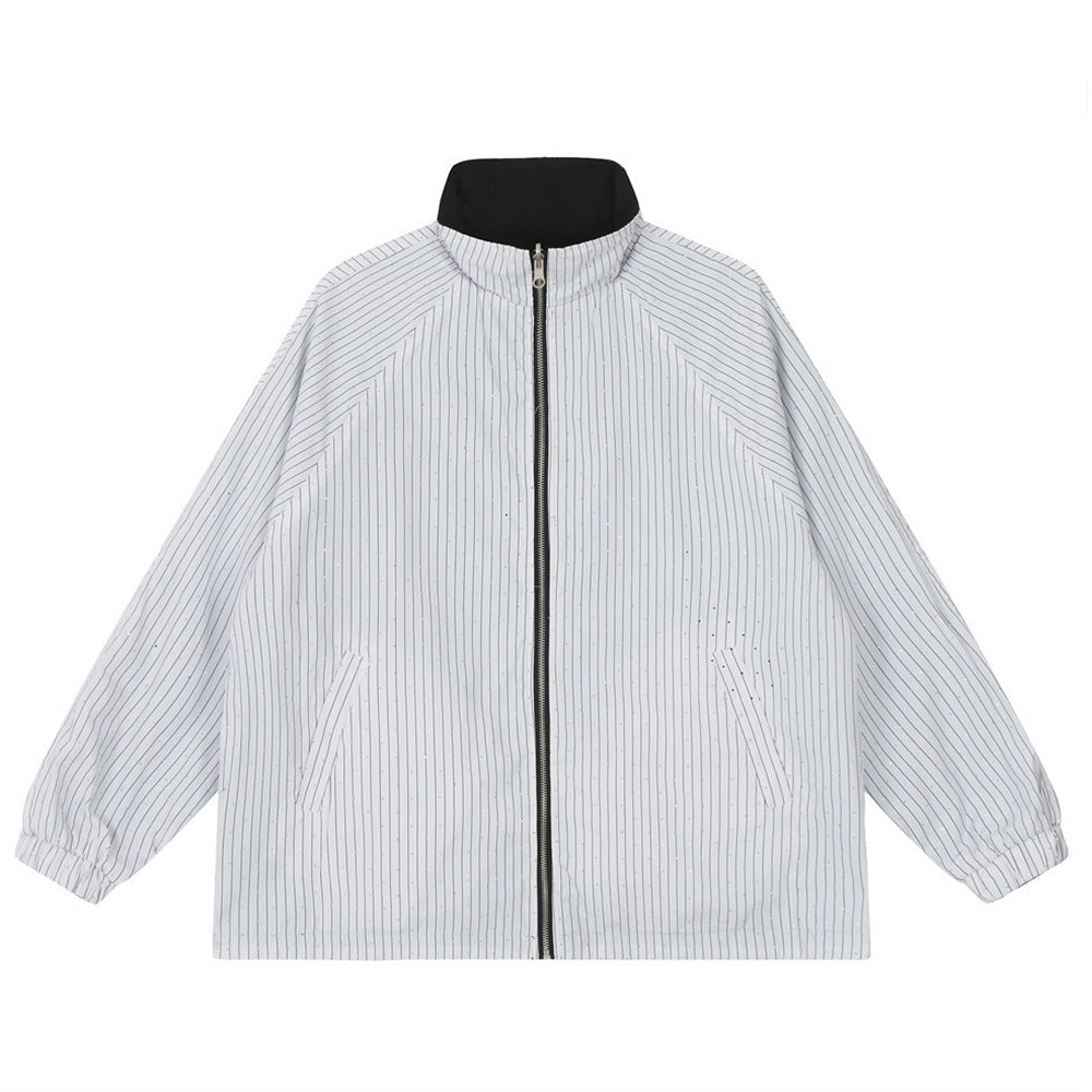 Reversible Baseball Uniform Coat For Men