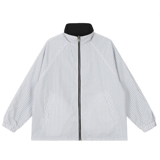 Reversible Baseball Uniform Coat For Men