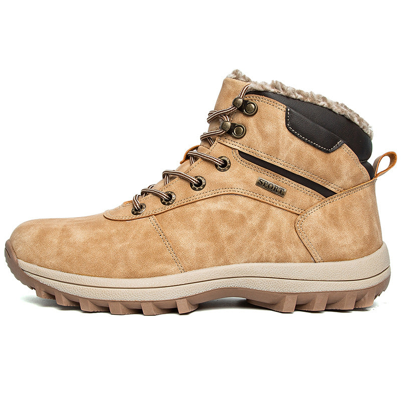 The New Autumn Winter Martin Boots Cross Border With Fleece