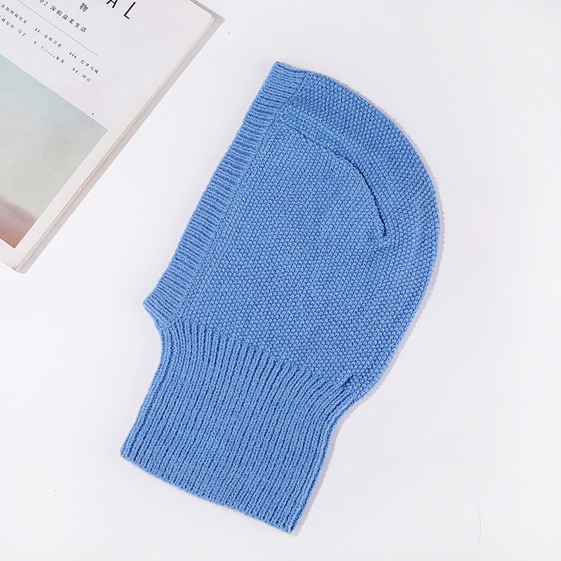 Lovers' Hat Scarf Integrated Windproof Pullover