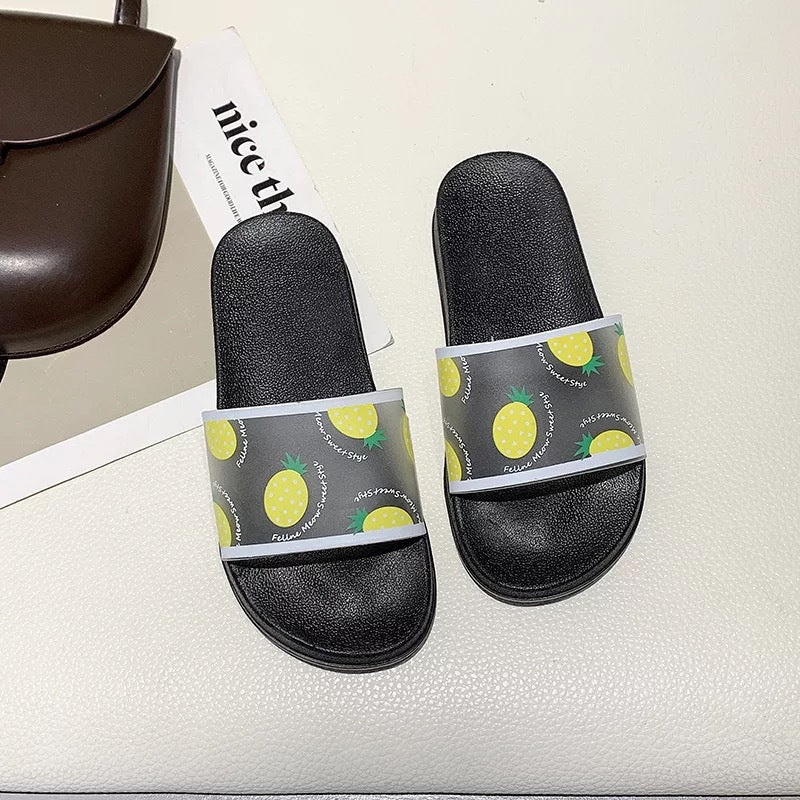 Women's sandals indoor antiskid PVC slippers