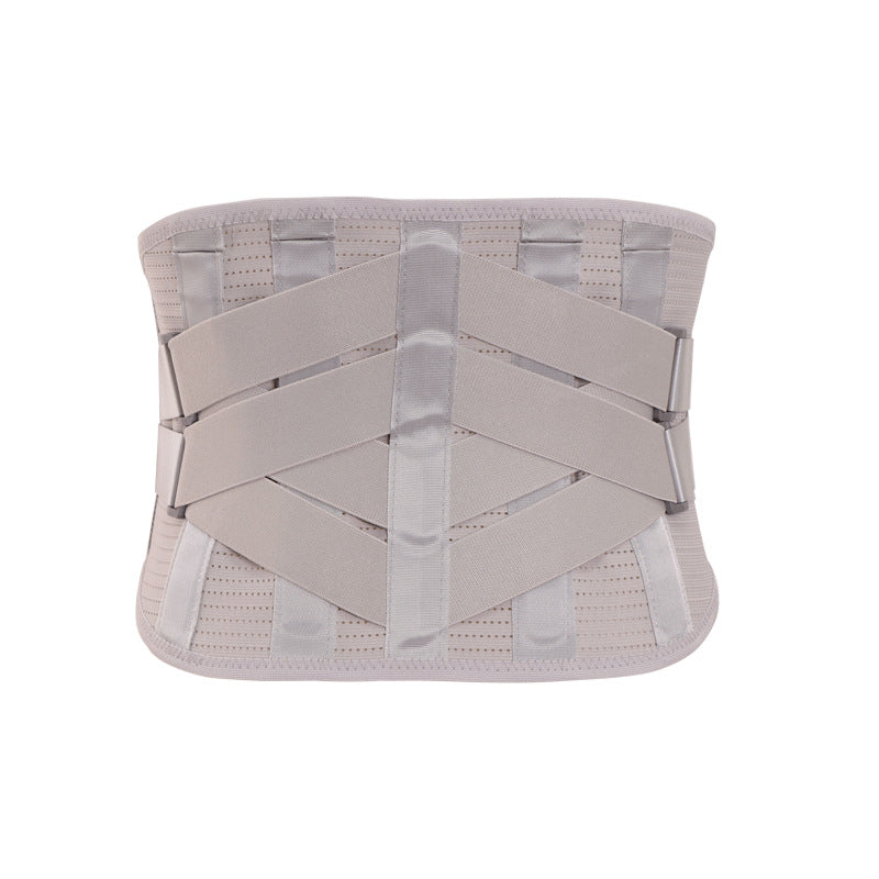 Summer Workout Belt Mesh Breathable Steel Plate Support