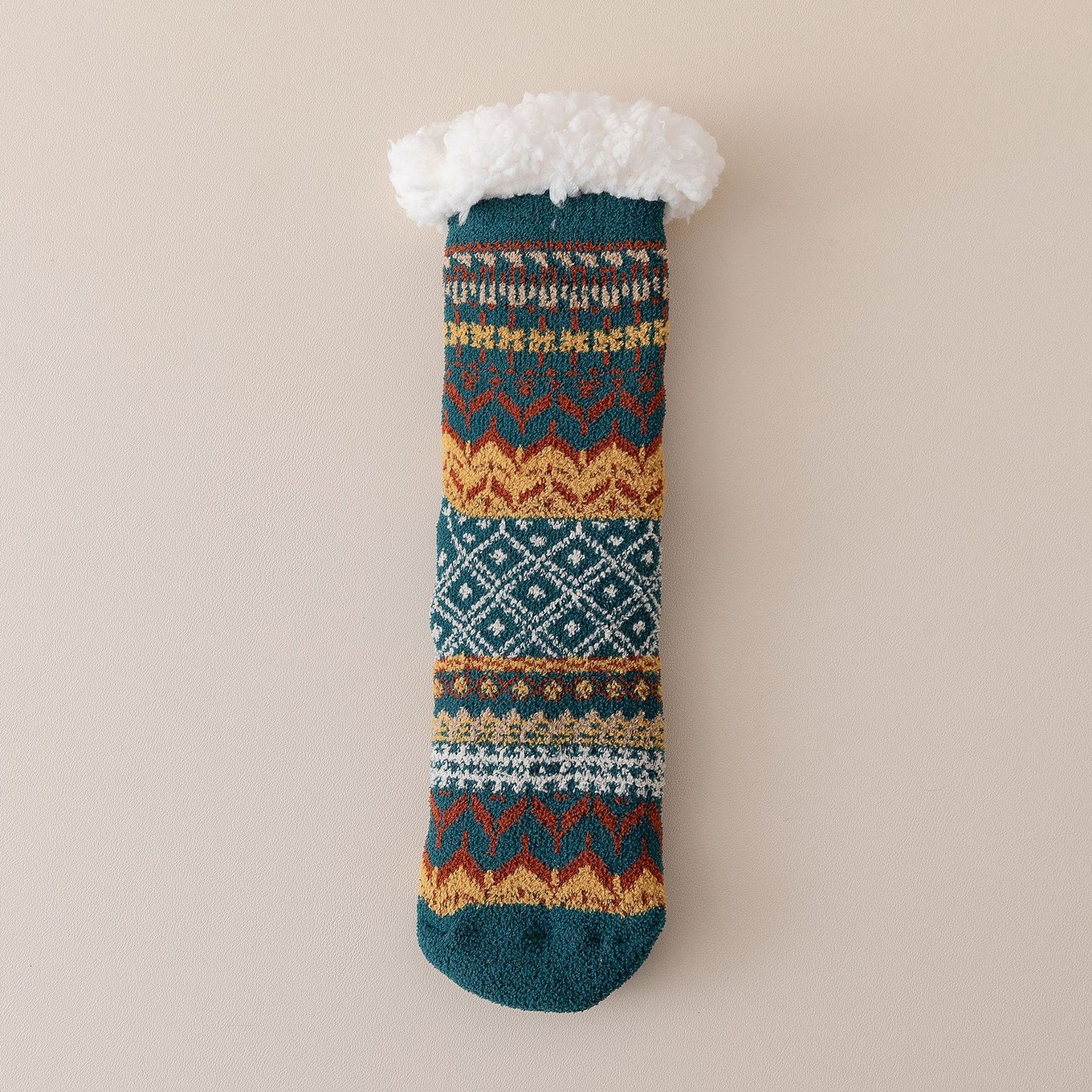 Stylish Ethnic-style Thick Socks For Women