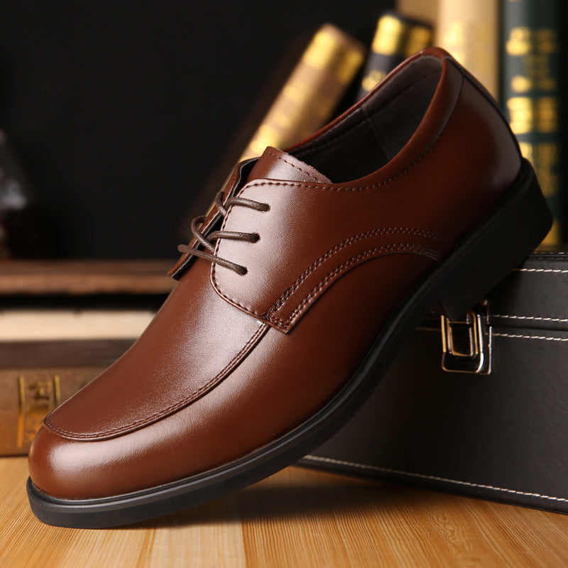 Men's classic business leather shoes