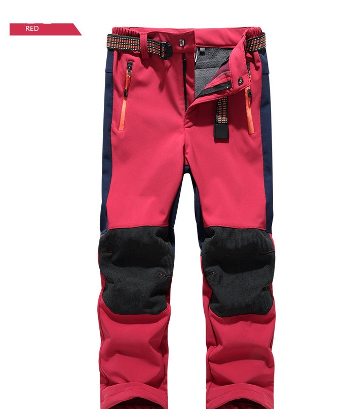 Soft shell pants children's trousers ski pants