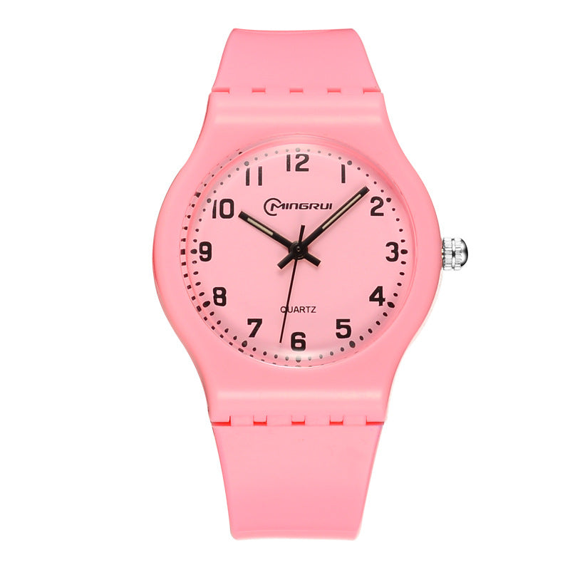 Simple leisure waterproof quartz female watch