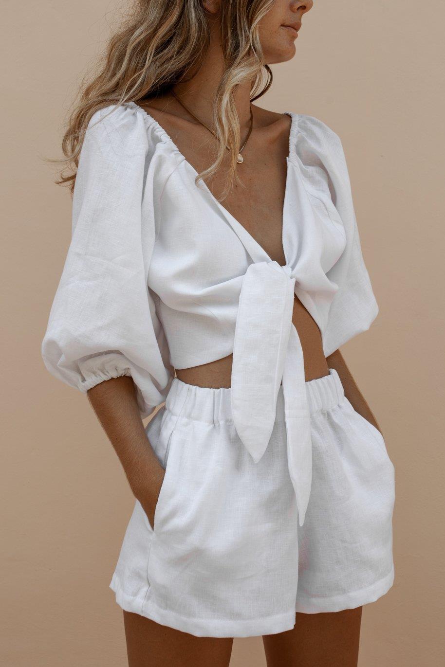 European and American women's shorts casual suit