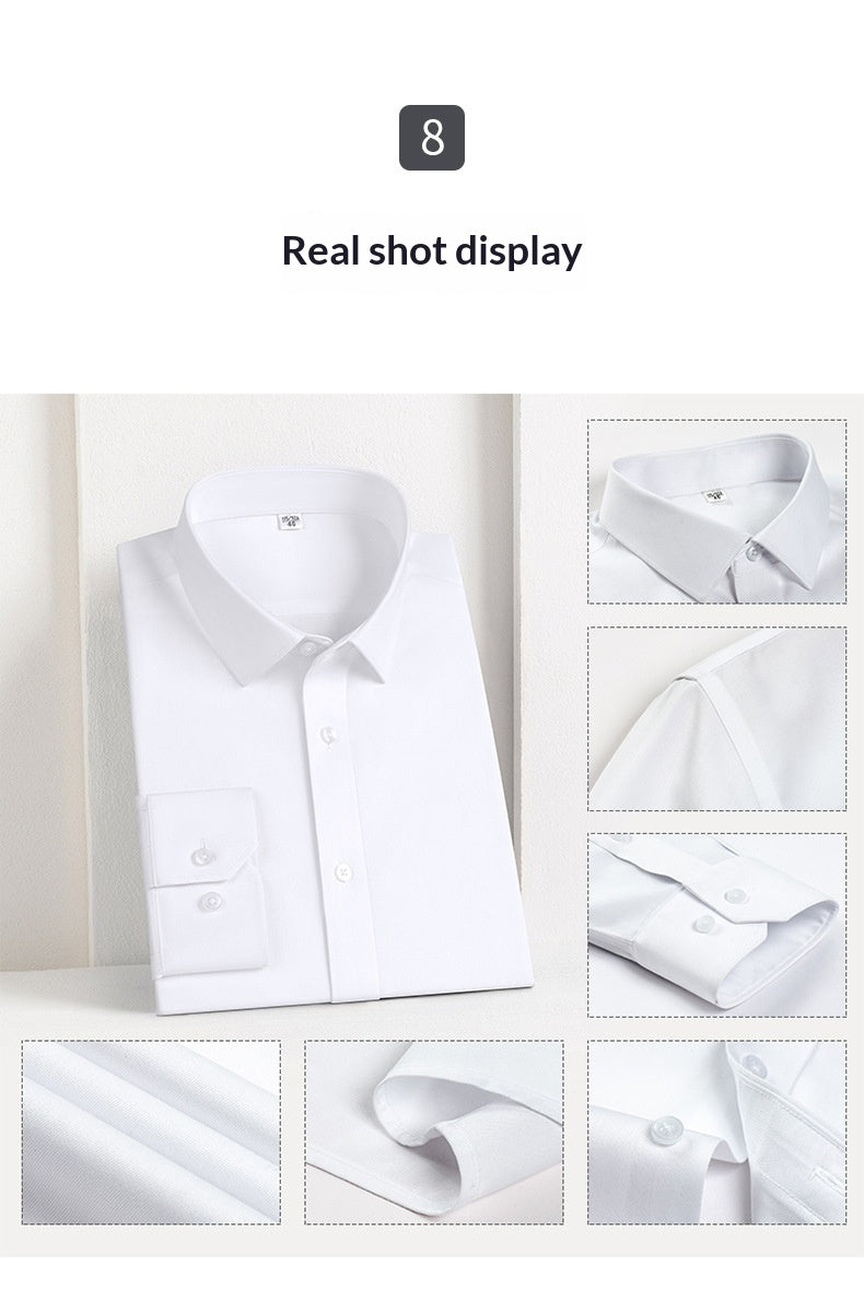 Non-iron Professional Workwear Business Men's Shirt