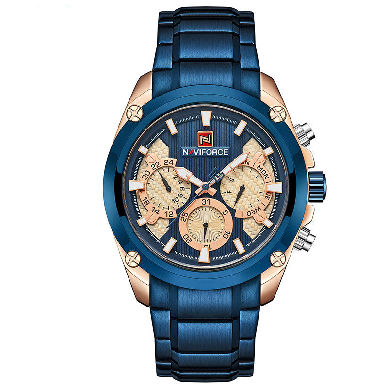 Waterproof quartz watch