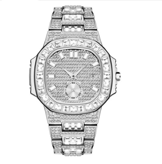 Waterproof quartz watch