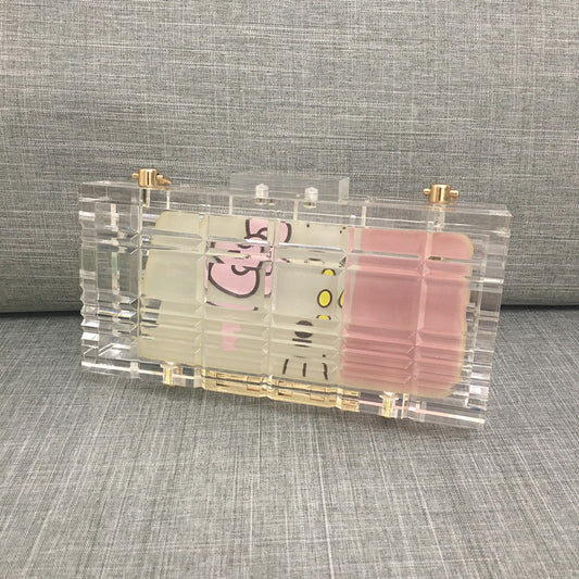 transparent clutch