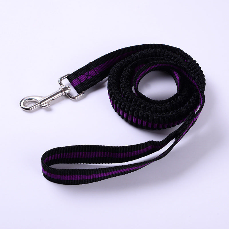 New outdoor dog elastic traction rope