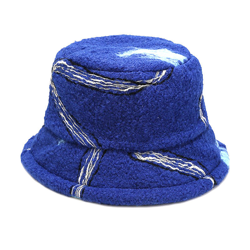 Men's And Women's Fashionable Woolen Fisherman Hat