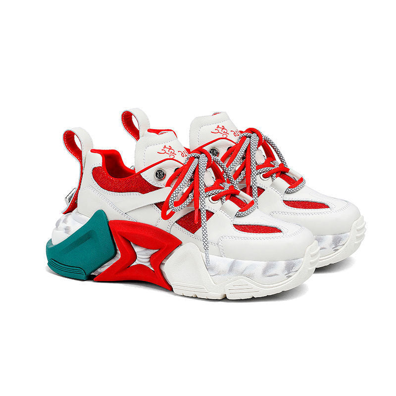 Women's Thick Soled High Sports Casual Shoes