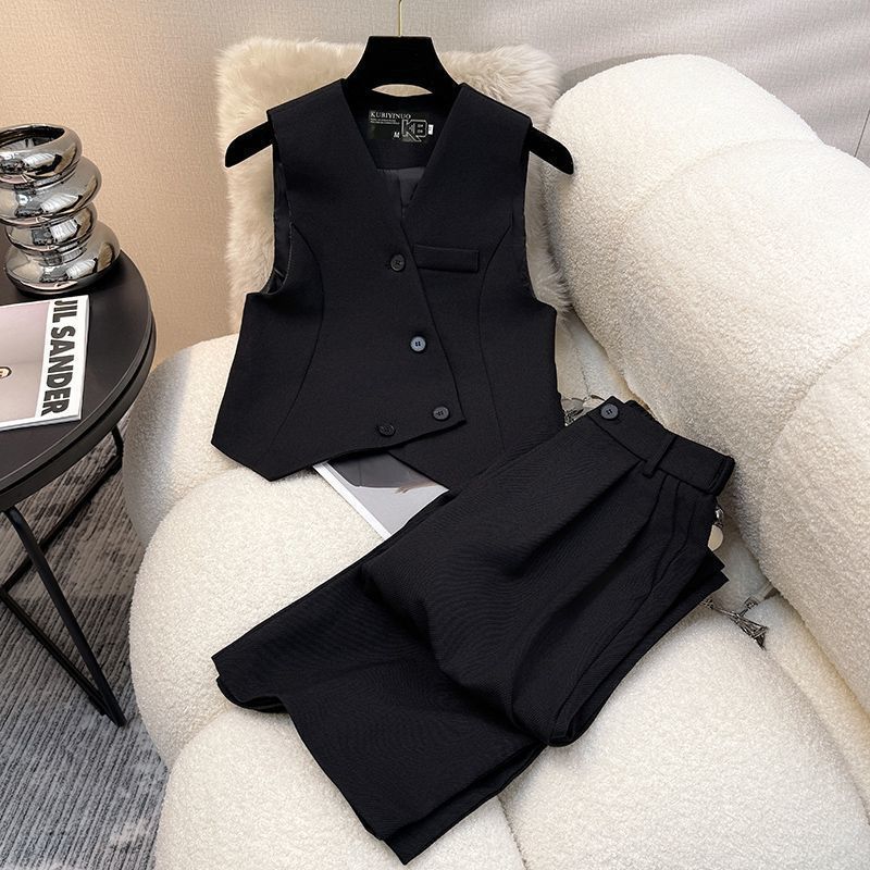 Vest Suit Purple Profile Vest Trouser Suit