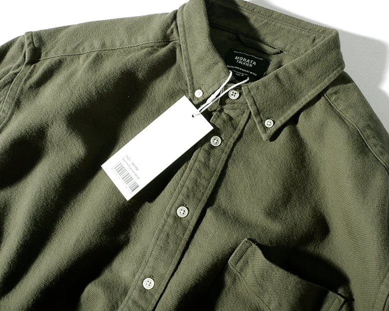 Loose Shirt Men's Trend Thickening Heavy Retro Pocket