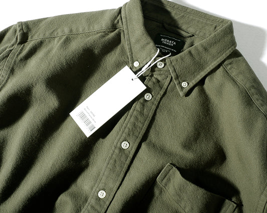 Loose Shirt Men's Trend Thickening Heavy Retro Pocket