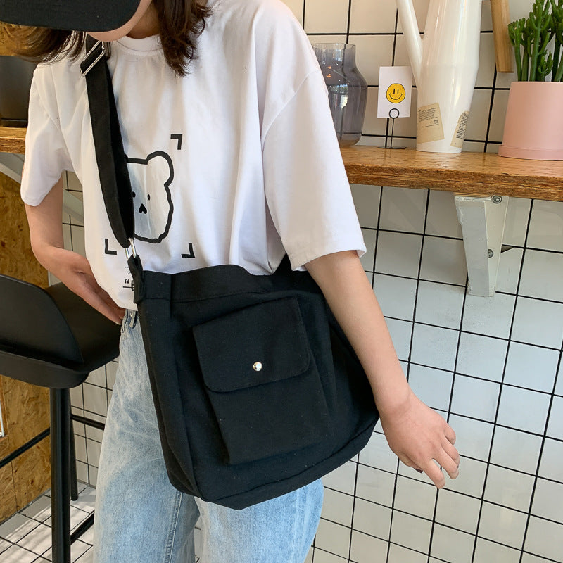 Broadband Net Red Shoulder Messenger Bag Girl Bag