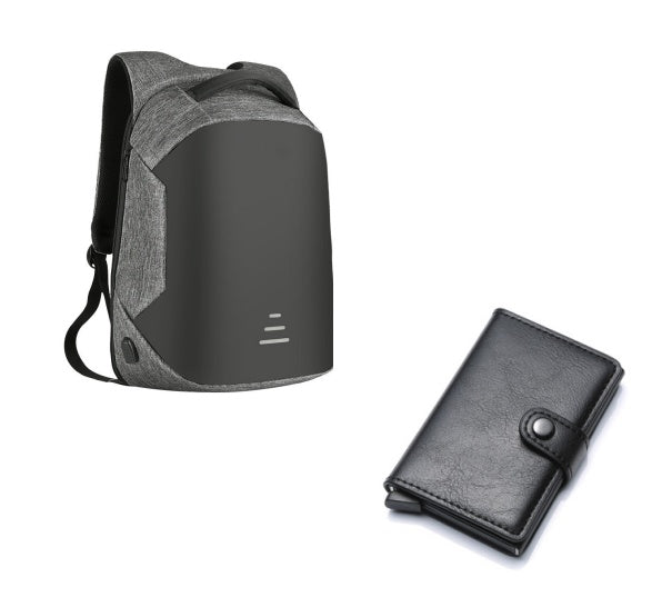 Anti-theft laptop backpack
