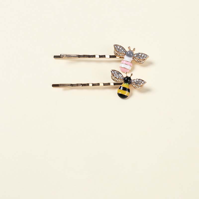Cute Girly Heart Temperament Little Bee Word Folder