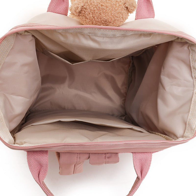Fashion Cartoons On Both Shoulders Bear Doll Casual Bag