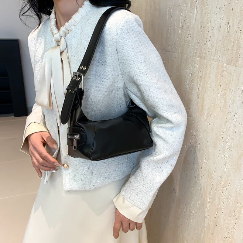 Women's Casual Portable Retro Underarm Bag