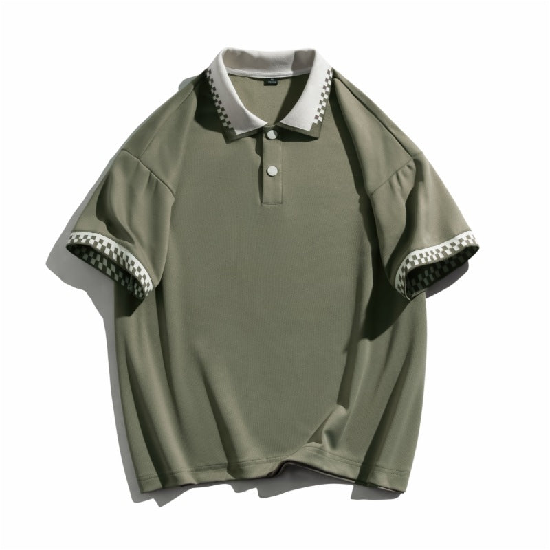 Trendy Simple Fashion Summer New Short-sleeved T-shirt For Men