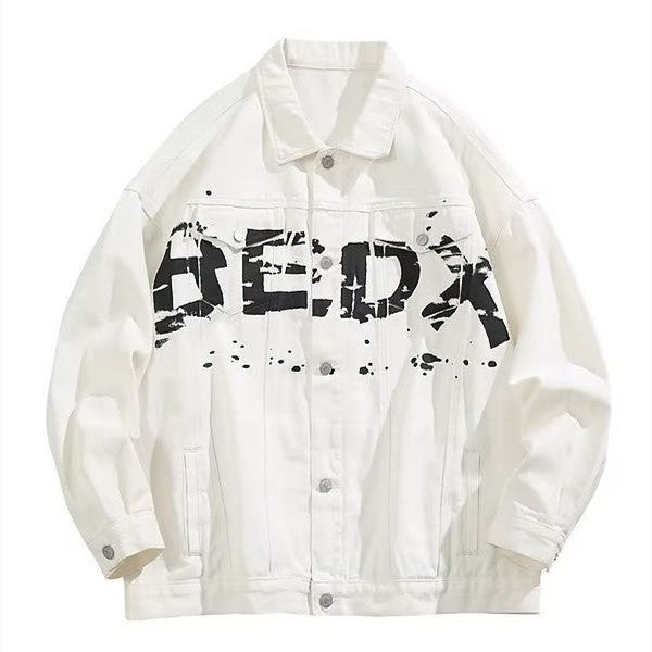 Men's Denim Coat Classic Fashion Brand