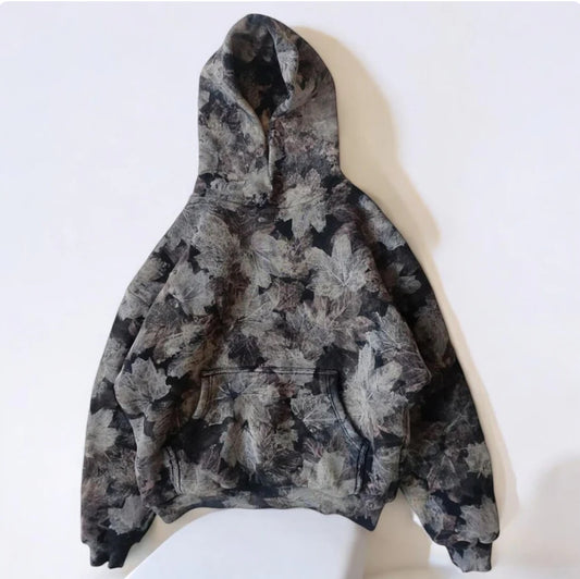 Butterfly Knitted Sweater Casual Long-sleeved Hooded Sweater