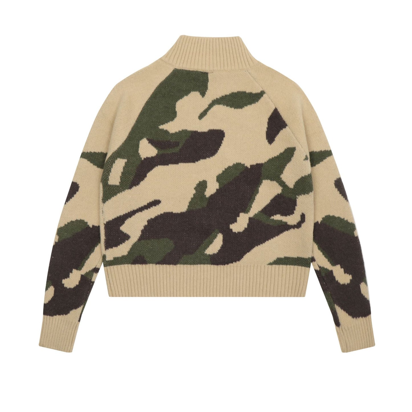 Women's Camouflage Autumn And Winter Knitting Sweater