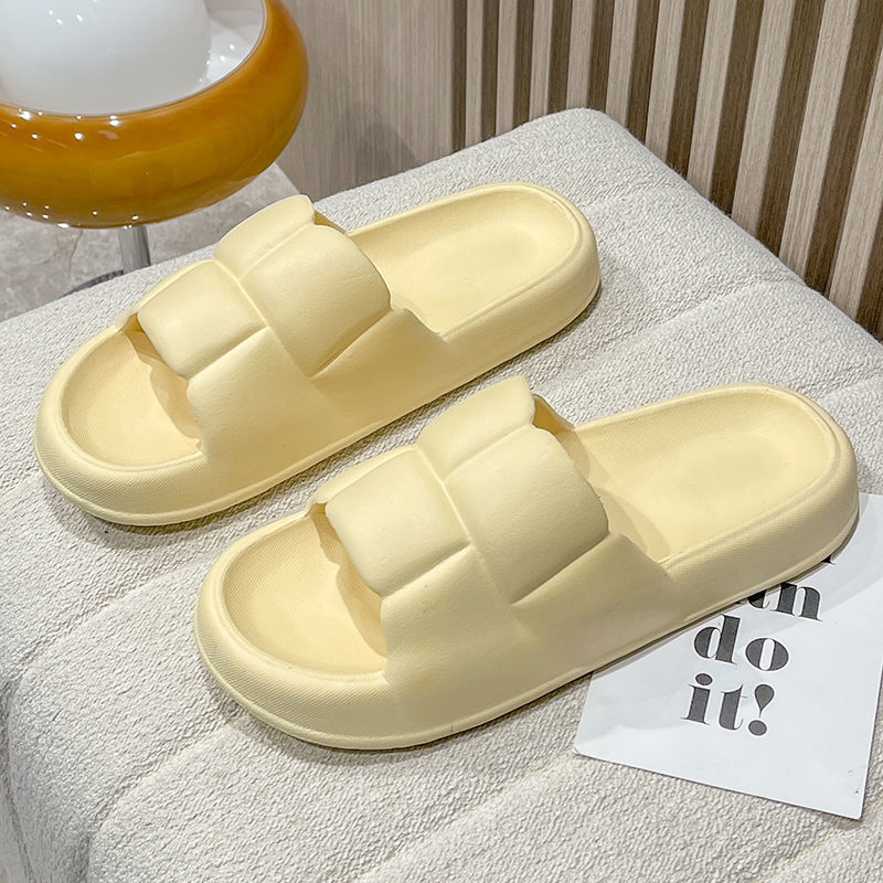 Non-slip Thick Bottom Home Couple Sandals And Slippers