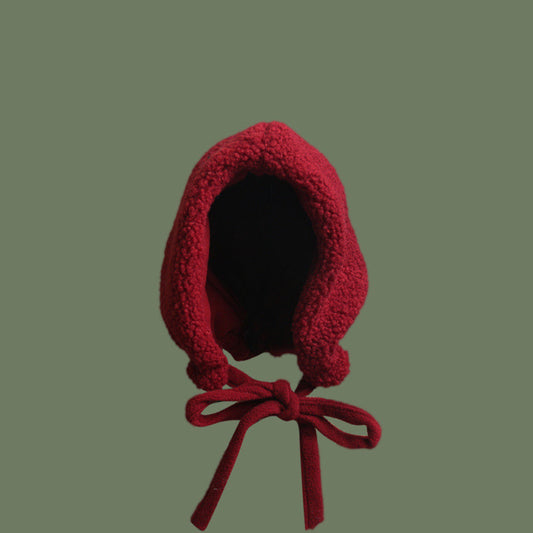 Women's Cute Plush Leifeng Hat With Ear Protection