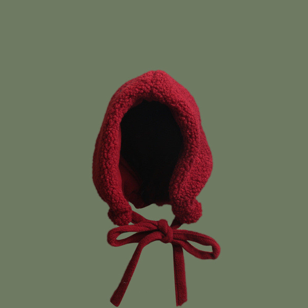 Women's Cute Plush Leifeng Hat With Ear Protection