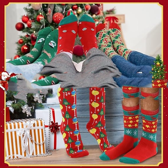 Christmas Countdown Advent Calendar Sock Blind Box