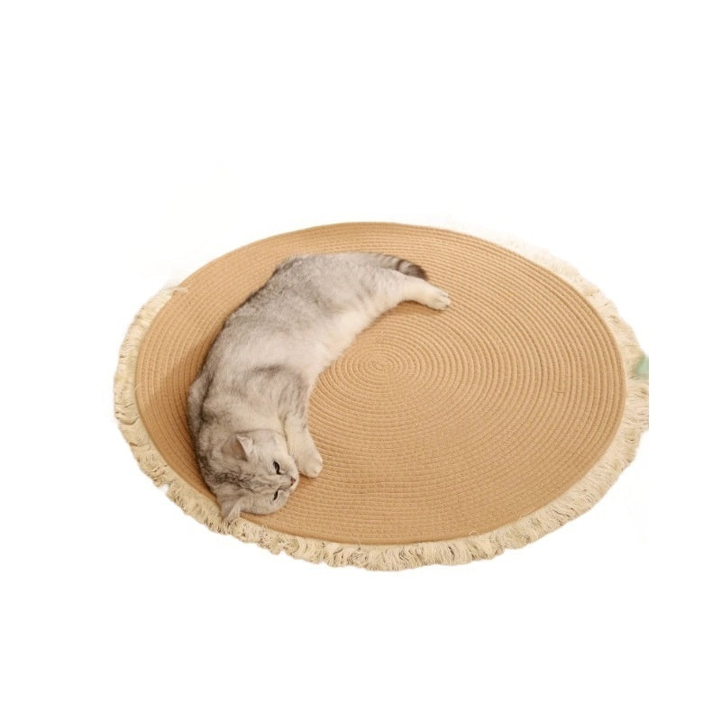 Wear-resistant Scratch-resistant Pad Integrated Cat Nest Cat Cotton String Mattress