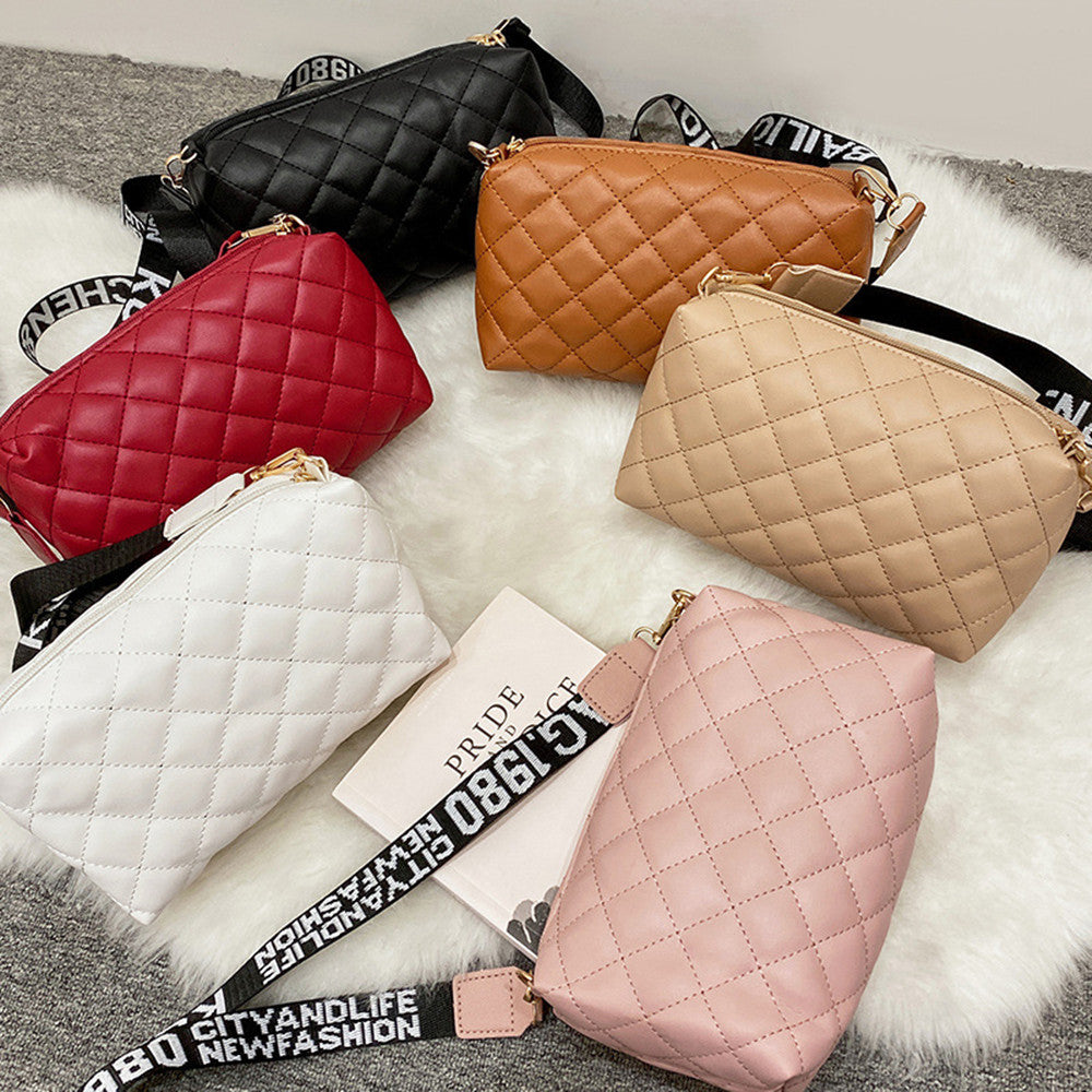 Lychee Pattern Single Shoulder Cross Body Bag For Women