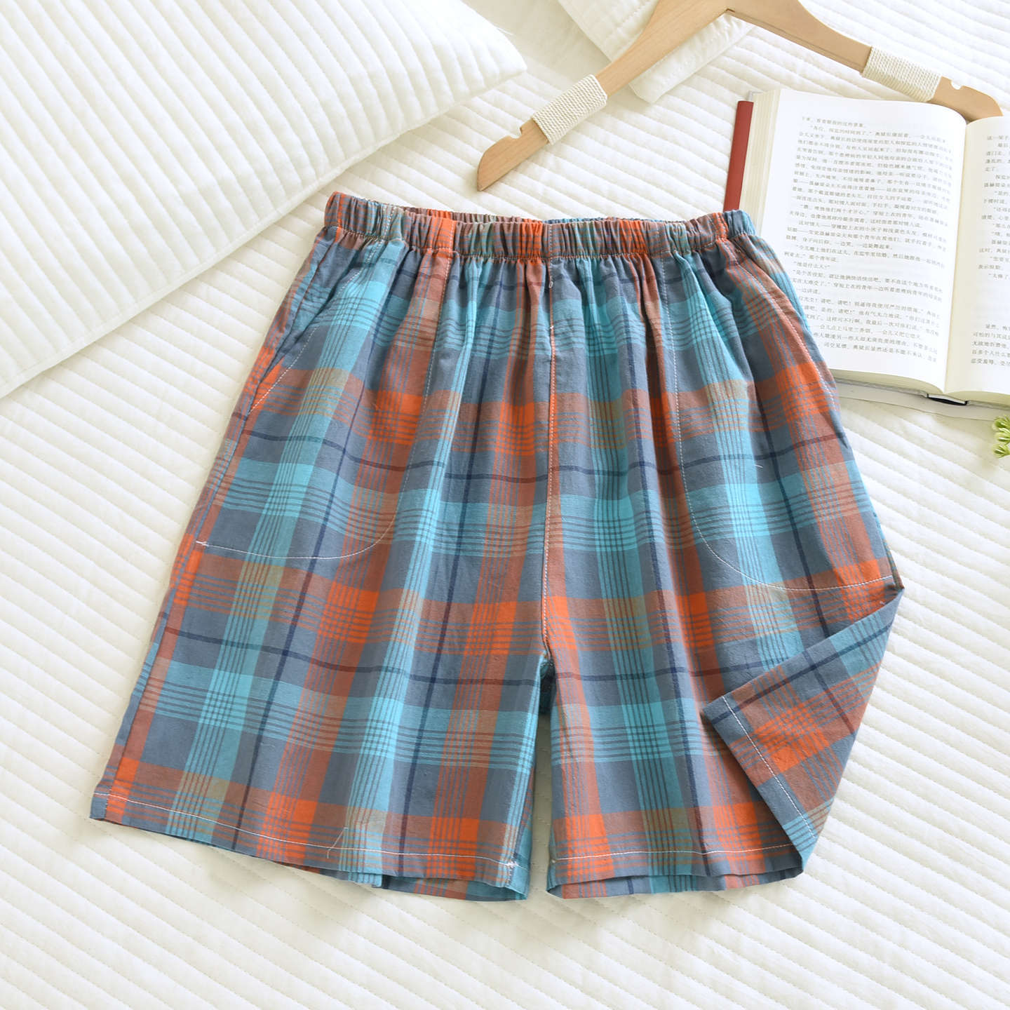 Home Sleeping Pants Pure Cotton Gauze Can Be Worn Outside Loose And Simple