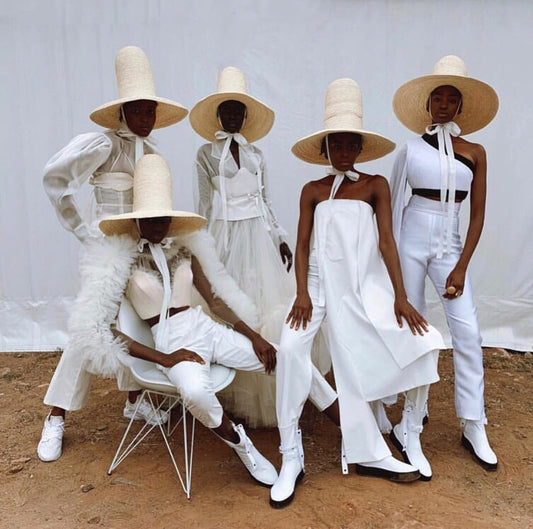 Idyllic Wind Wave Semitic Straw Hat
