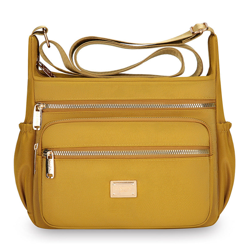 Multi-compartment Versatile Shoulder Bag Perfect For Moms In Their Middle Yearsideal For Commuting And Everyday Outings