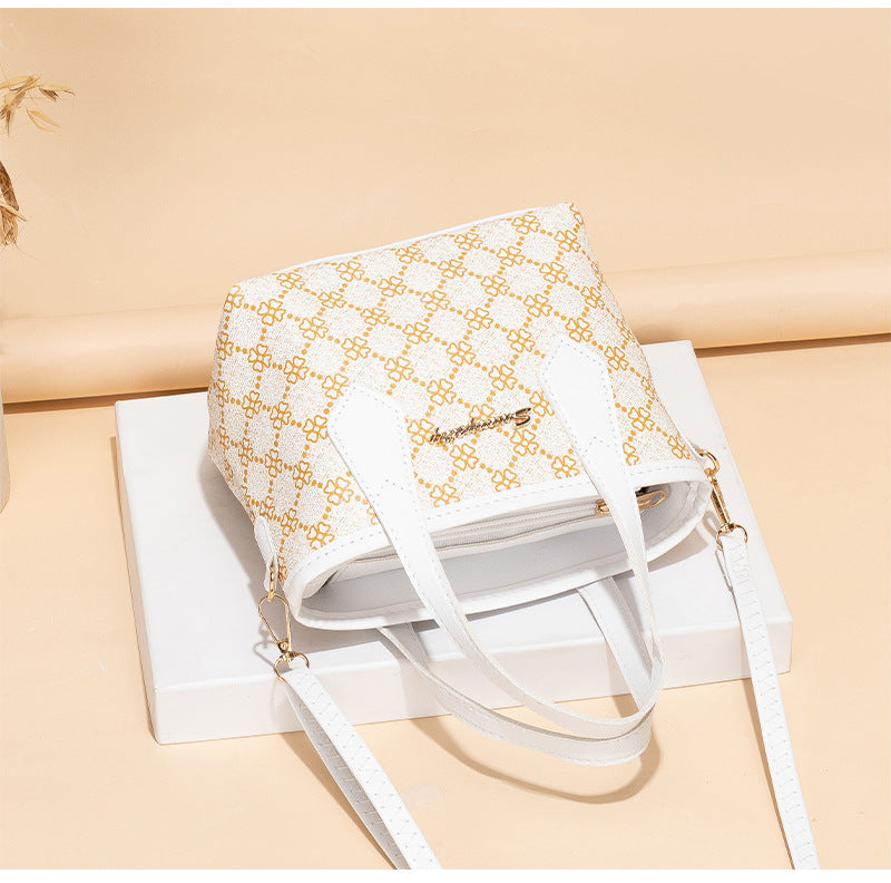 Women's Printed All-matching Bucket Portable Messenger Bag