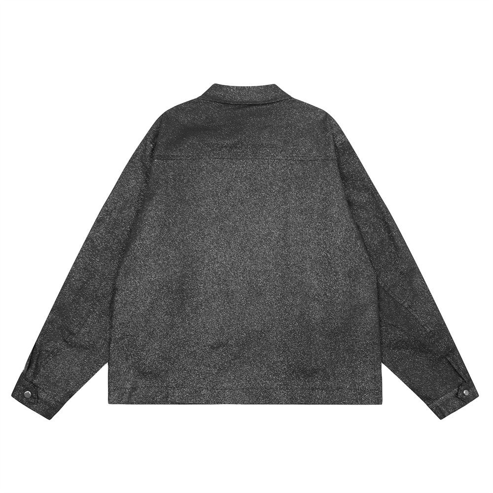 Fashion Irregular Zipper Coat Jacket Men