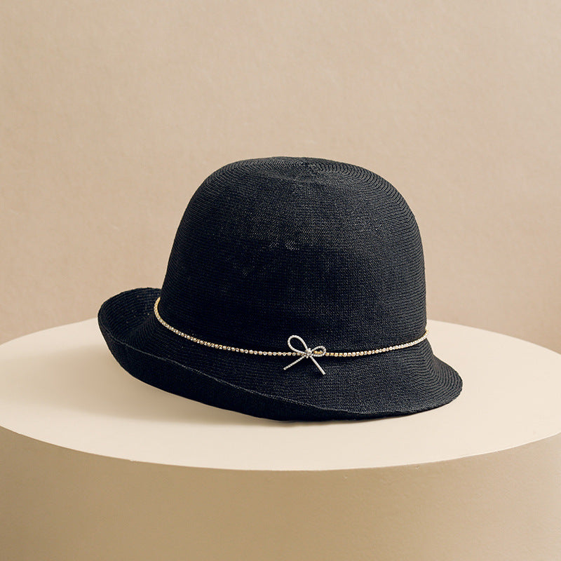 Summer Foldable Japanese Style Curling Sun Hat